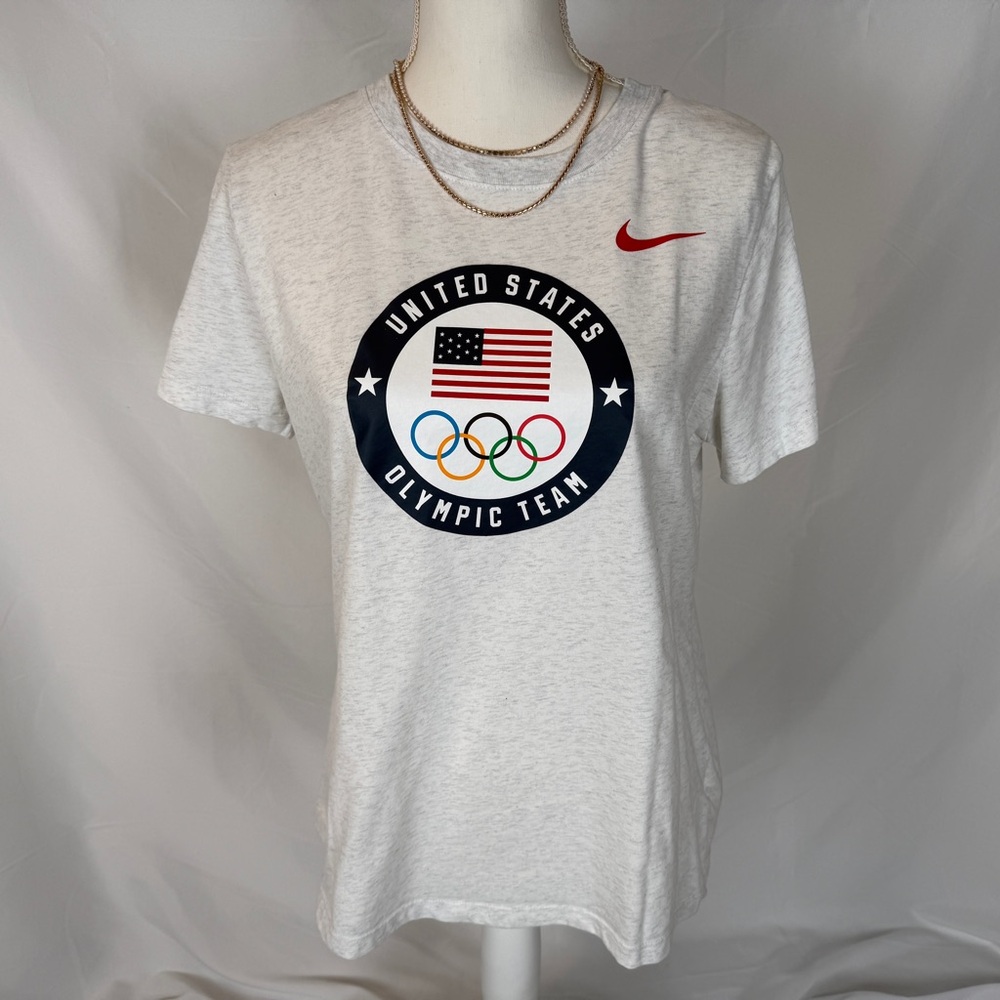Nike Gray Olympic Team Short Sleeve Tee